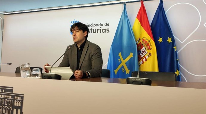 El Consejero de Ciencia, Industria y Empleo del Principado, Borja Sánchez