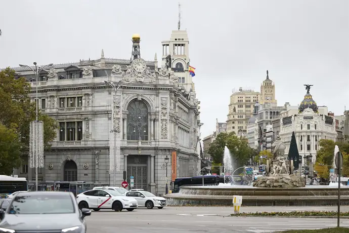 Fachada del Banco de España, Madrid