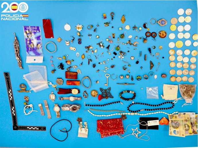 Efectos intervenidos tras las detenciones de Manacor
