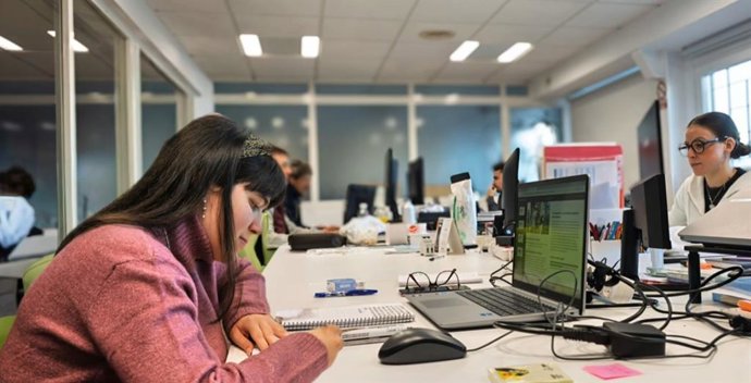 Integrantes del Programa de Experiencias Profesionales en Cádiz.