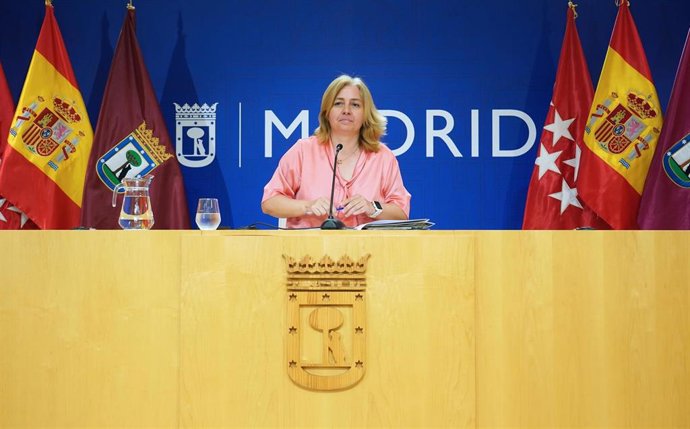 Archivo - La vicealcaldesa, delegada de Seguridad y Emergencias y portavoz municipal, Inma Sanz, en la rueda de prensa posterior a la Junta de Gobierno