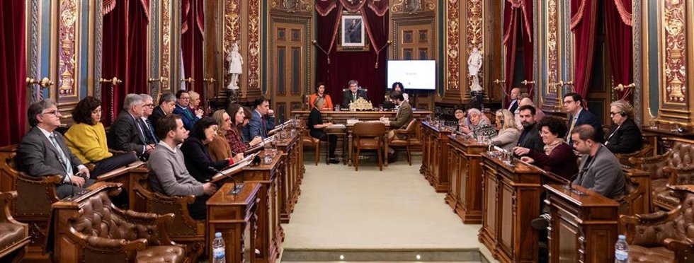 Pleno ordinario de Bilbao en el que se han aprobado los presupuestos para 2026.