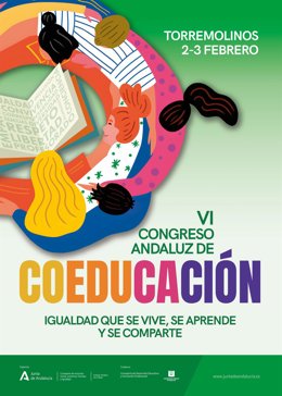 Cartel VI Congreso Andaluz Coeducación