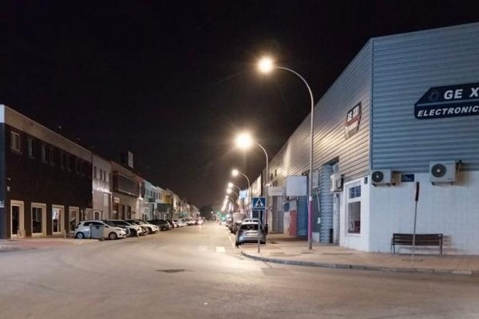 Polígono industrial Santa Bárbara de Málaga capital.