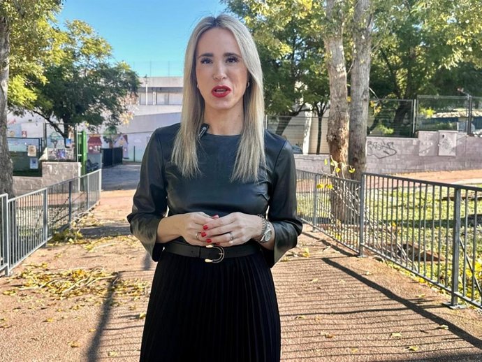 La secretaria de Educación del PSOE-A, Patricia Alba.