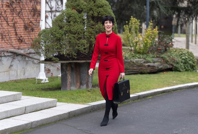 La ministra de Seguridad Social, Inclusión y Migracione, Elma Saiz.