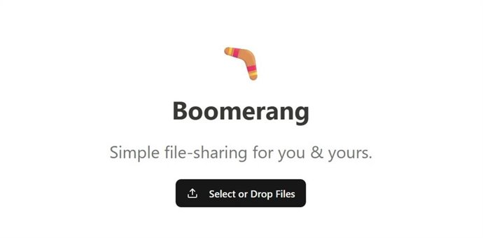 Pantalla de inicio de Boomerang