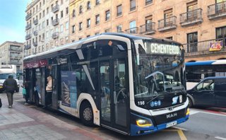 Autobús urbano de Salamanca.