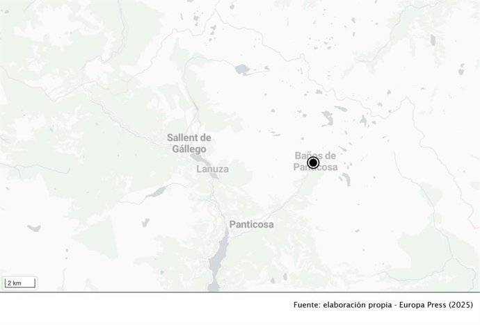 L'allau ha caigut en els voltants del Balneari de Panticosa.