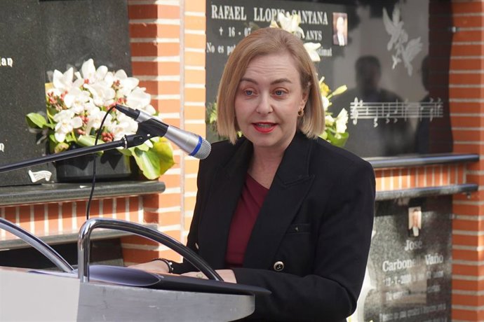 La vicepresidenta de la Diputació de València, Natàlia Enguix