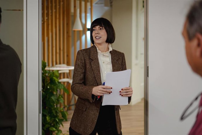 La secretaria general del PSPV-PSOE y ministra de Ciencia, Innovación y Universidades, Diana Morant, comparece en la sede PSPV-PSOE, a 29 de diciembre de 2025, en Valencia