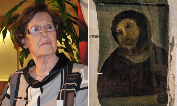 Cecilia Giménez, la restauradora del 'Ecce Homo'