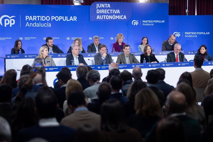 Reunión de la Junta Directiva del PP andaluz.