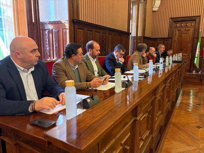 Bancada popular en la Diputación de Jaén