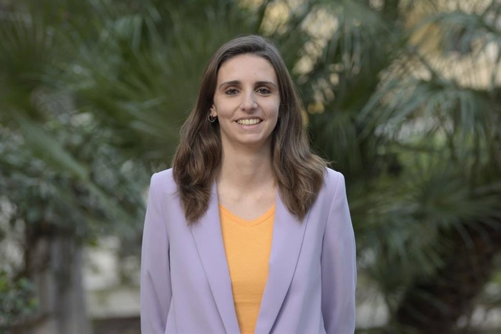 Archivo - La concejala de Unidas Podemos en el Ayuntamiento de Palma, Lucía Muñoz. Archivo.