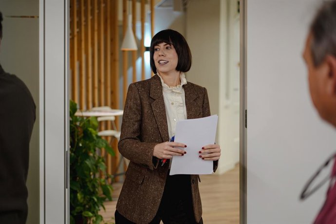 La secretària general del PSPV-PSOE i ministra de Ciència, Innovació i Universitats, Diana Morant, compareix en la seu del PSPV-PSOE, a 29 de desembre del 2025, a València