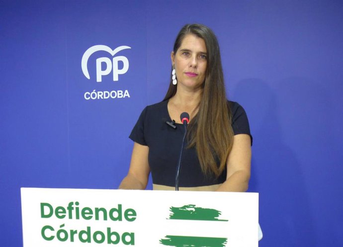 Archivo - La secretaria general del PP de Córdoba, Araceli Cabello.