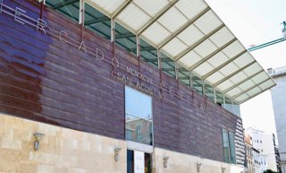 Imagen de archivo de los accesos del Mercado de San Agustín