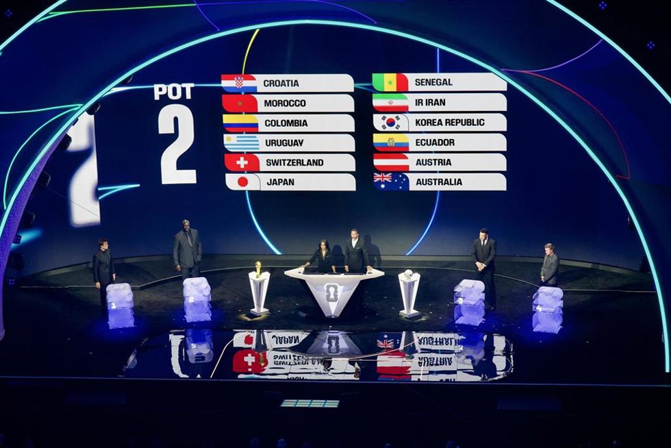 Sorteo del Mundial 2026 en Estados Unidos, Canadá y México. 