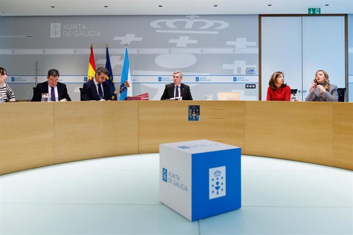 Rueda preside o Consello da Xunta.