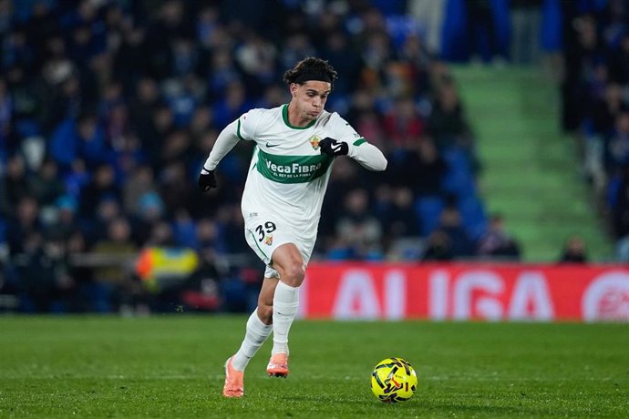 El jugador del Elche CF Héctor Fort