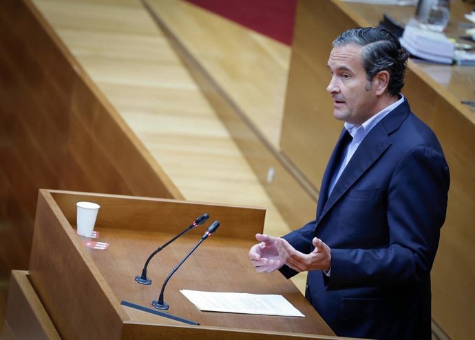 Archivo - El diputado del PP Fernando Pastor