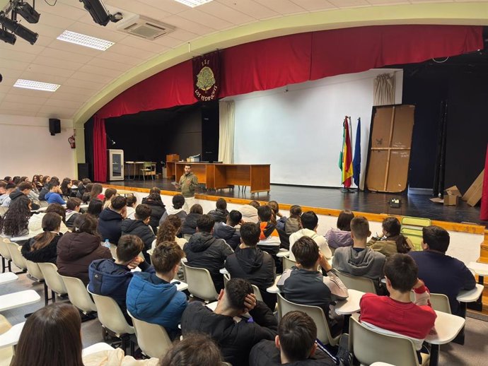 Más de 400 jóvenes de la comarca participan en 'Los Pedroches, territorio y futuro', una iniciativa de la Mancomunidad de municipios de Los Pedroches, en el norte de Córdoba.