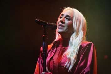 Imagen de archivo - La artista Mónica Naranjo en un concierto