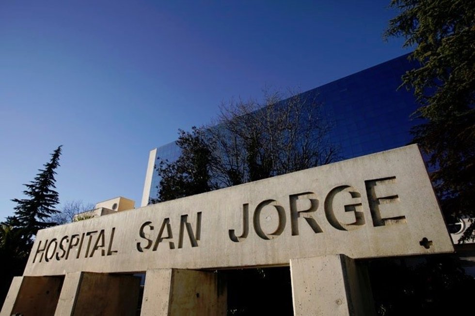 Archivo - Fachada del Hospital San Jorge de Huesca