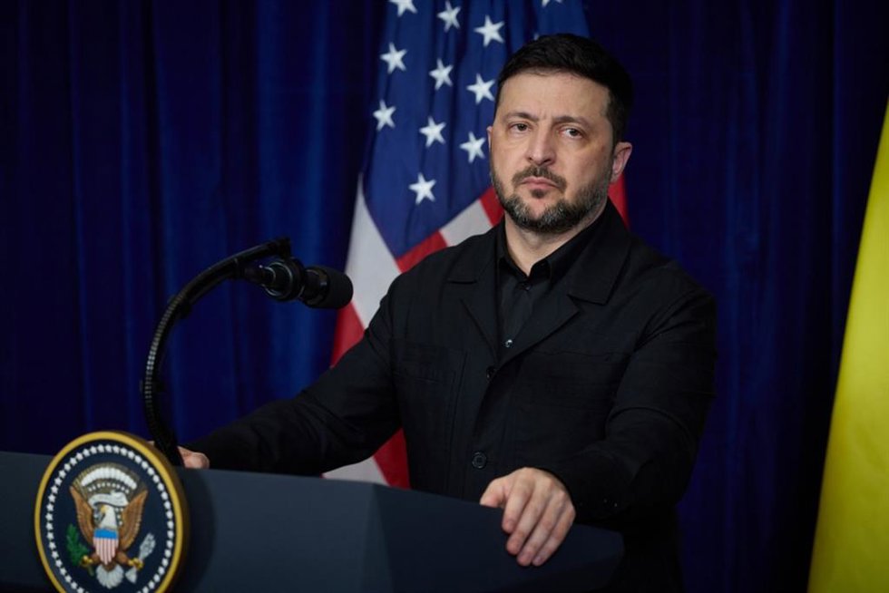 Volodimir Zelenski, presidente de Ucrania.