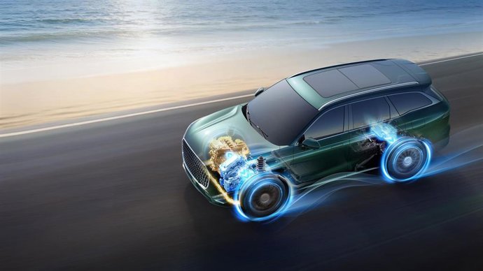 Tracción total del Ebro s900 PHEV