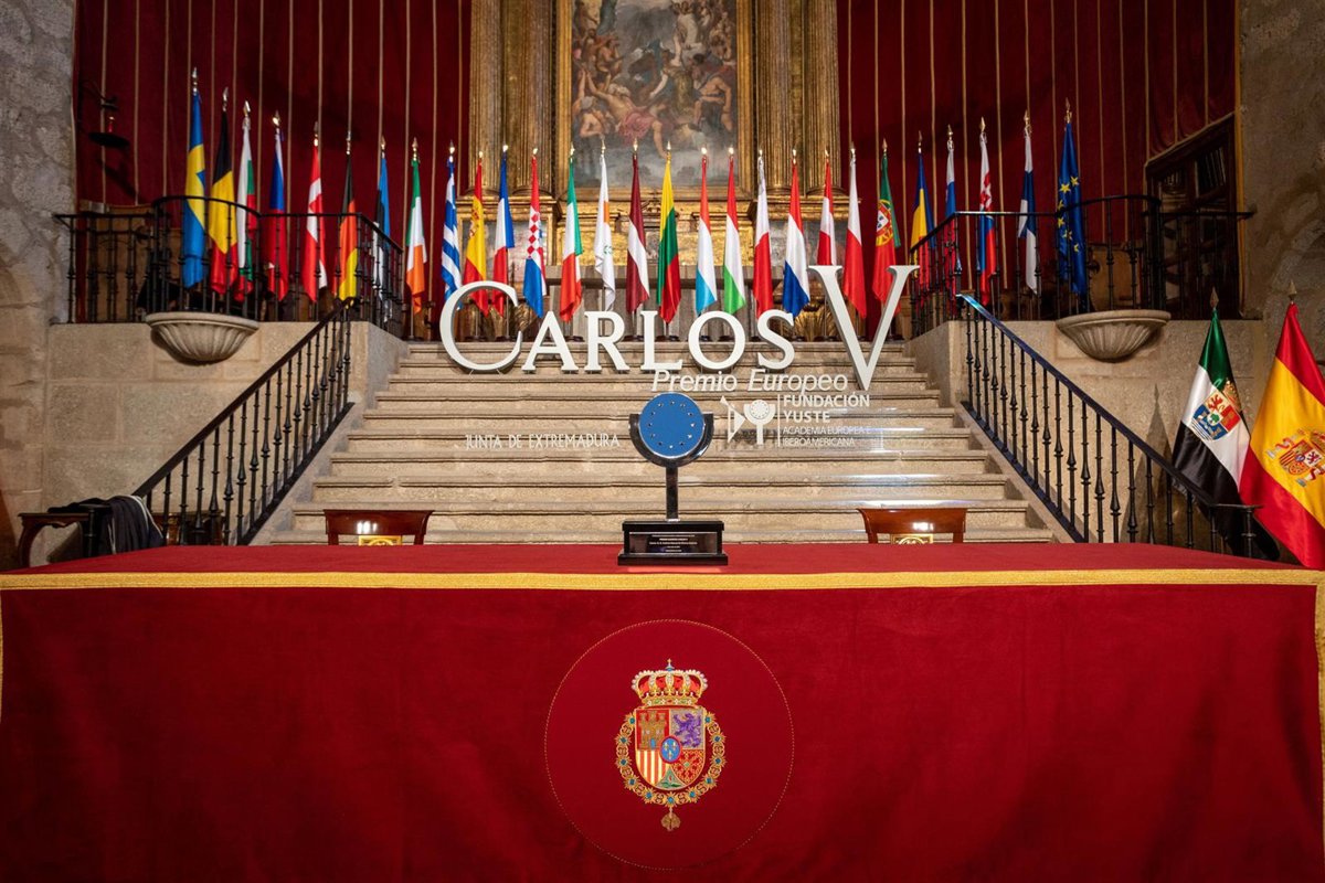 La Fundación Yuste abre la XIX convocatoria del Premio Europeo Carlos V