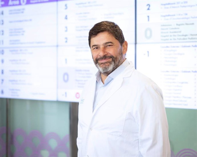 El Dr. Francesc Bosch, jefe del Servicio de Hematología del Hospital Universitario Vall d'Hebron del Grupo de Hematología Experimental del VHIO