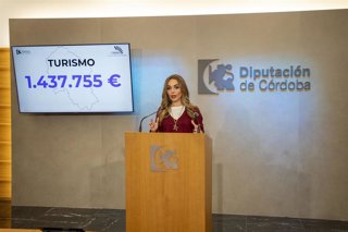 La delegada de Turismo en la Diputación, Narci Ruiz.