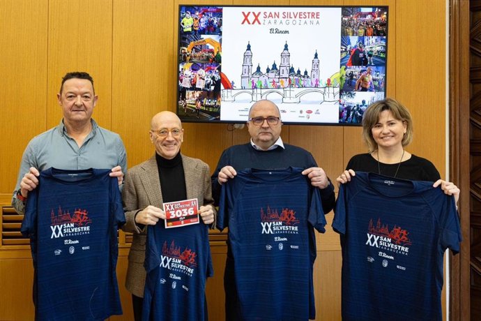 Presentación de la XX San Silvestre, que reunirá a más de 5.000 personas para despedir el año corriendo
