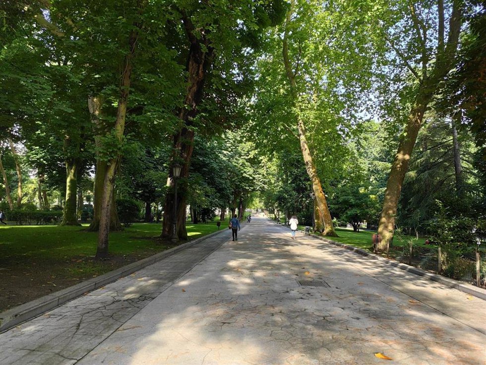 Archivo - Campo San Francisco, en Oviedo.