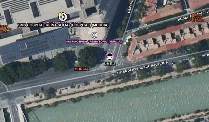 Lugar donde se ha producido el accidente