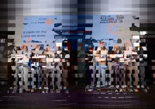 Atletas profesionales de la Nationale-Nederlanden San Silvestre Vallecana 2025.