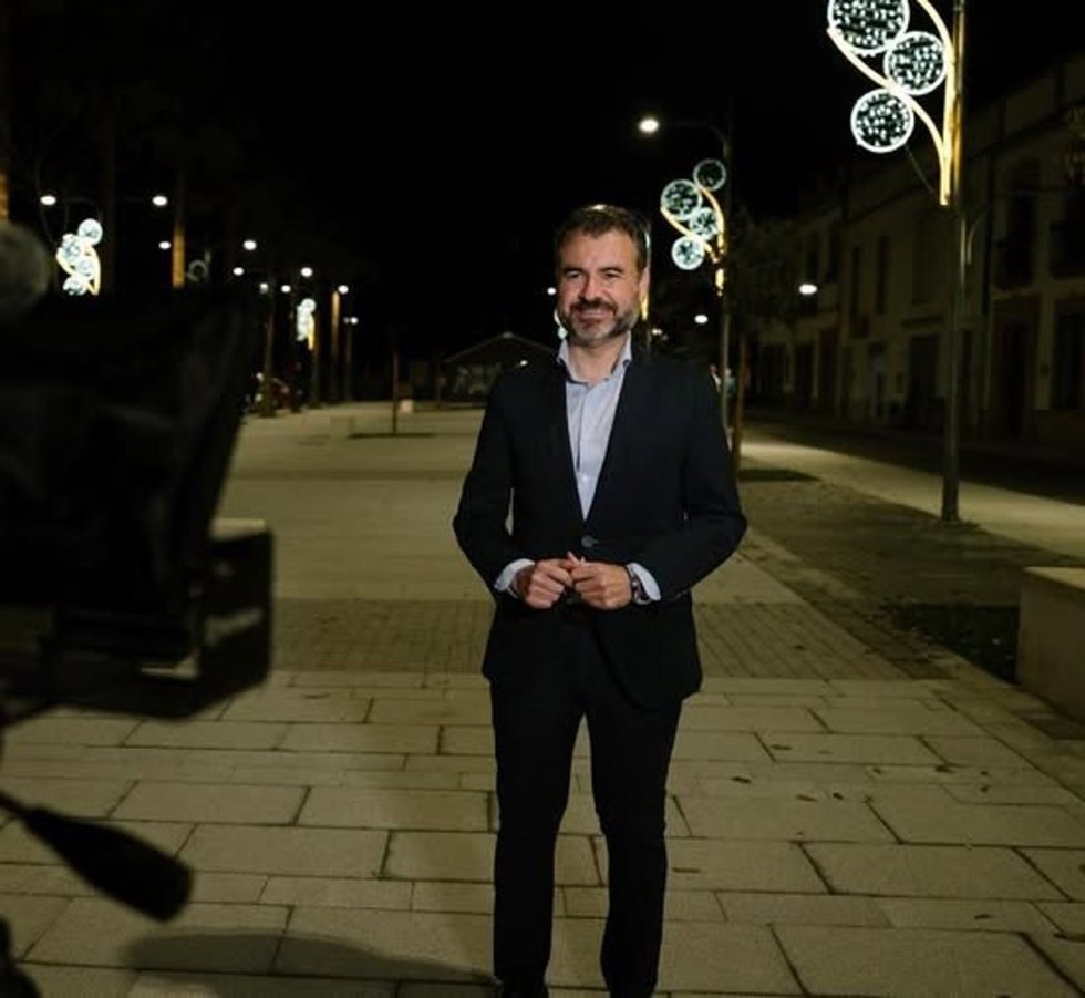 El alcalde de La Campana, Manuel F. Oviedo