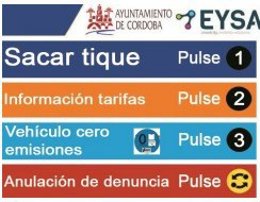 La Delegación de Movilidad del Ayuntamiento de Córdoba activa, a partir del 1 de enero de 2026, la bonificación del 100% para vehículos eléctricos de cero emisiones en la primera hora del servicio de estacionamiento regulado (ORA).