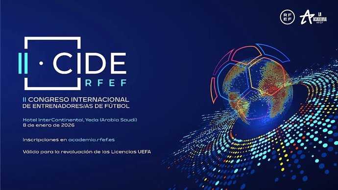 Yeda acogerá el 'II Congreso Internacional de Entrenadores de Fútbol RFEF' el 8 de enero.