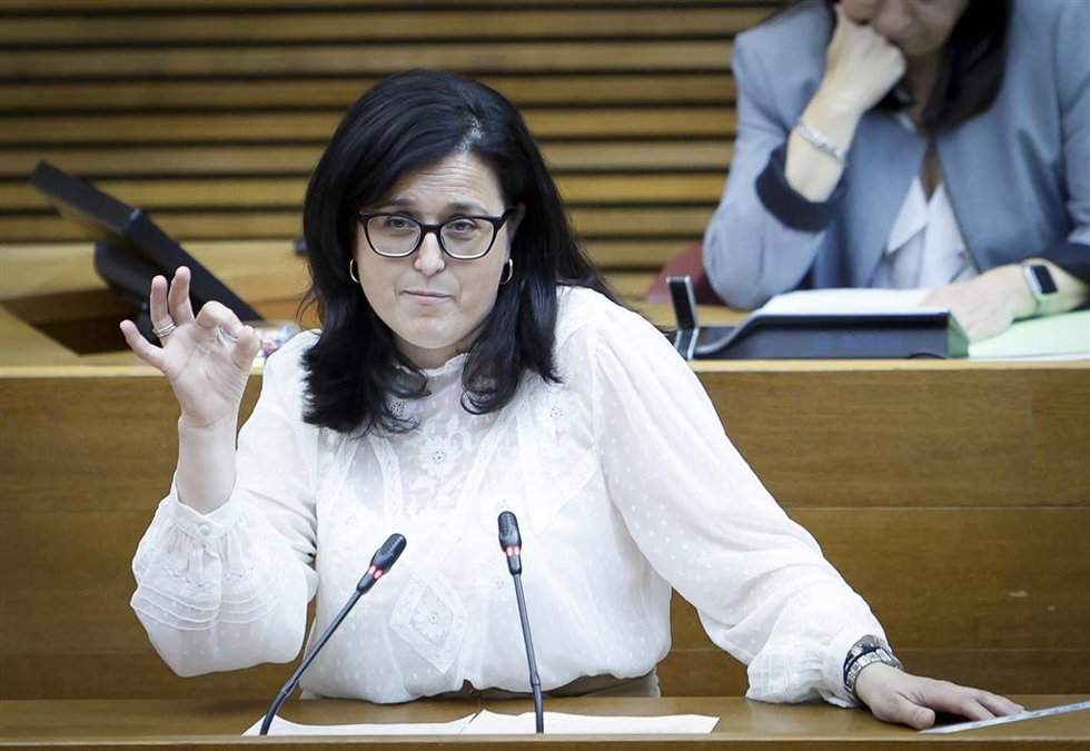 Archivo - La síndica adjunta del GPP, Nieves Martínez