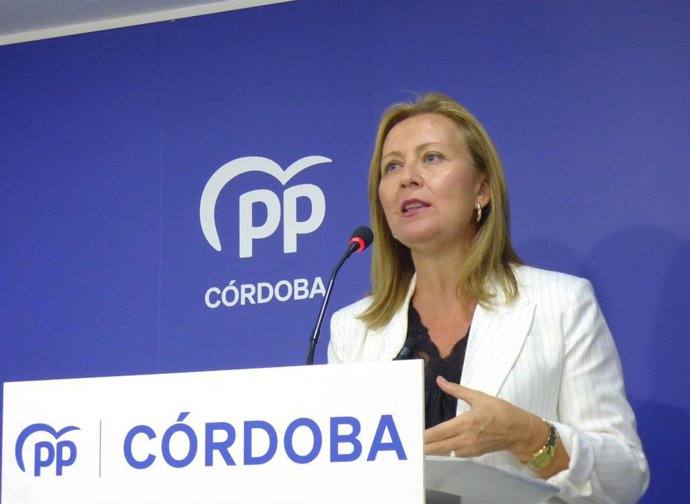 Archivo - La diputada nacional del PP por Córdoba Isabel Prieto.