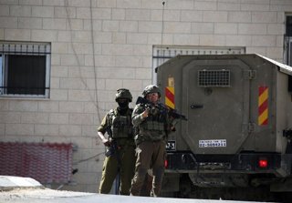 Archivo - Fuerzas de seguridad israelíes en Nablús en Cisjordania