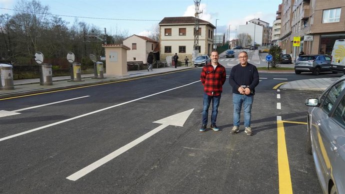 Finalizadas las obras de mejora del colector general de Pola de Siero en el barrio de La Isla.