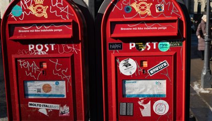 Dinamarca se convierte en el primer país de Europa en poner fin al envío de cartas por correo