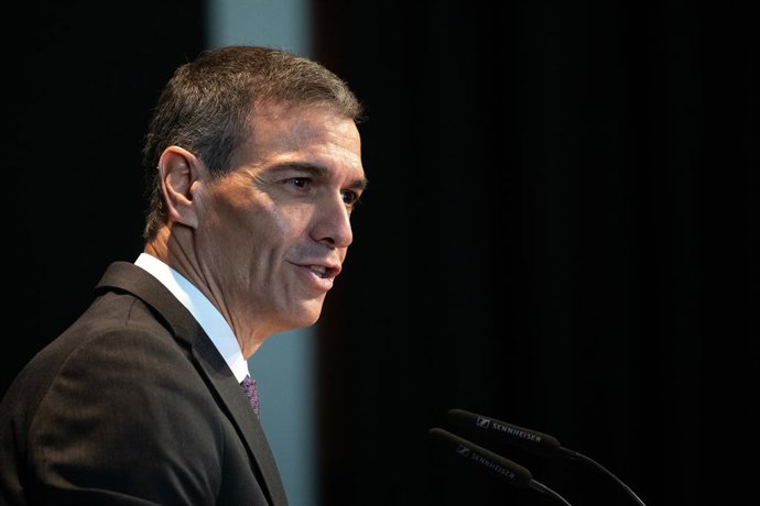 El presidente del Gobierno, Pedro Sánchez