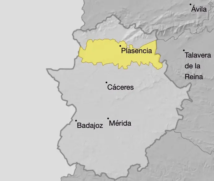 Aviso amarillo por niebla en Tajo y Alagón