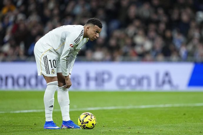 El jugador del Real Madrid Kylian Mbappé.