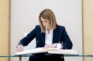 Archivo - La presidenta del Parlamento Europeo, Roberta Metsola.